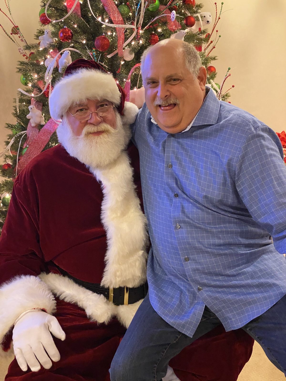grown ups love santa too
